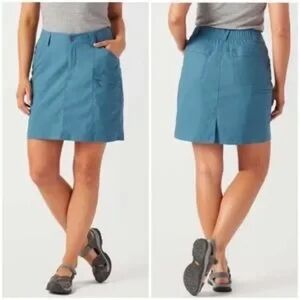 Duluth Teal Casual Skort